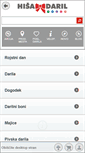 Mobile Screenshot of hisadaril.si